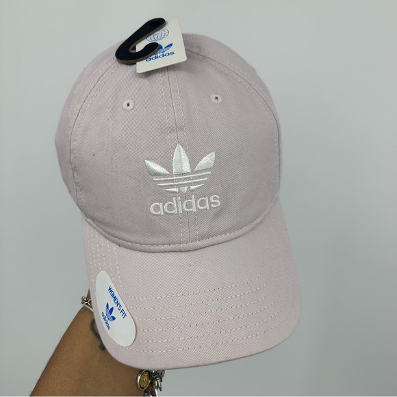Adidas Light Purple Embroidered Dad Hat OS New With Tags - Picture 2 of 6